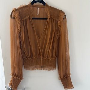 Mesh see through top - Free People
